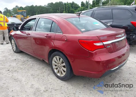 2013 Chrysler 200 Touring из США, поврежденный, VIN 1C3CCBBG8DN527159